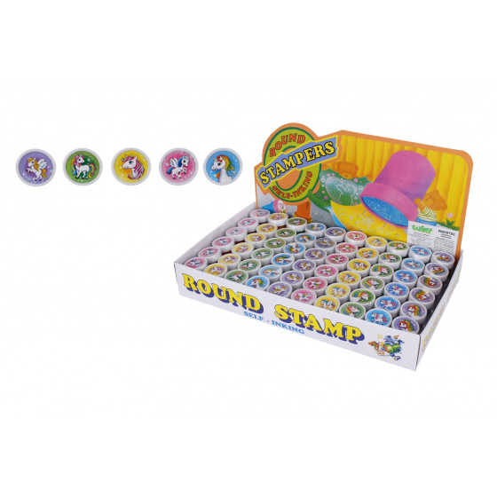 Wiky Razítka na tužku samotiskací Jednorožec 2,5x4cm 10 druhů