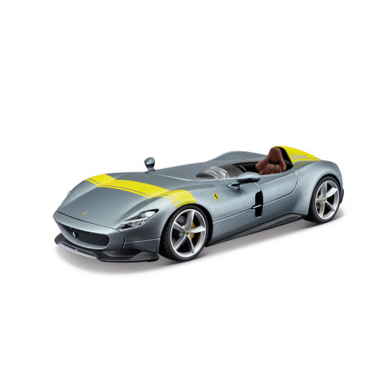 Maisto M. Ferrari Assembly line, Ferrari Monza SP1, Silver, window box, 1:24