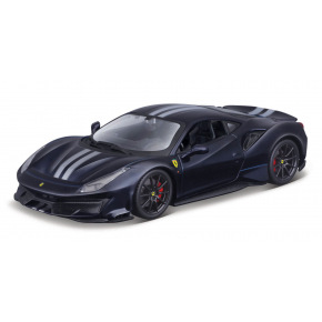 Bburago - RACE+PLAY, Ferrari 488 Pista, tmavě modrá, 1:24