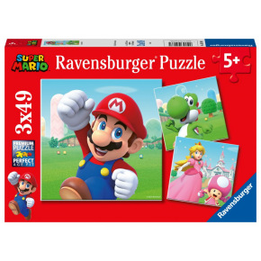 Ravensburger Super Mario 3x49 dílků