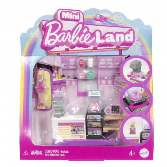 Mattel Barbie MINI BARBIELAND HERNÍ SET - PEKAŘSTVÍ