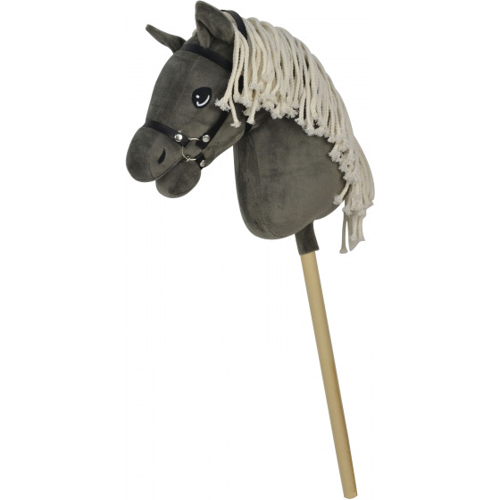 STEPPOS Premium Hobby horse Scarlet šedá 70cm