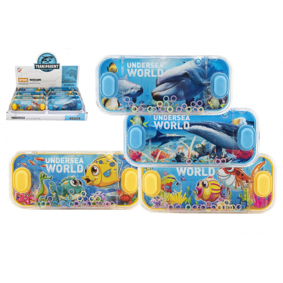 Teddies Wasserpuzzle 15x7cm Kunststoff Meereswelt 4 Arten