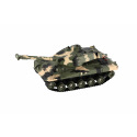 Teddies Tank RC plast 27cm 27MHz na baterie+dobíjecí pack se zvukem v krabici 37x17x19cm