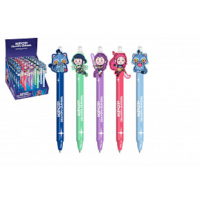 Tužka/pero gumovací Lovkyně démonů/K-pop Demon Hunters 15cm 5 druhů
