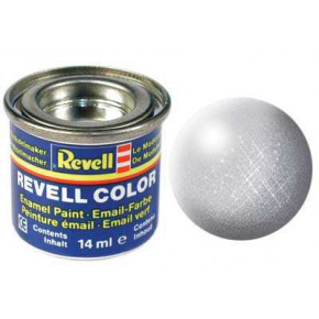 Revell emailová barva 32190 metalická stříbrná