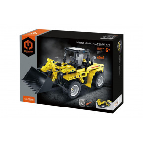 iM.Master Stavebnice iM.MASTER 2v1 stavební auto plast 320 dílků v krabici 31x23x7cm