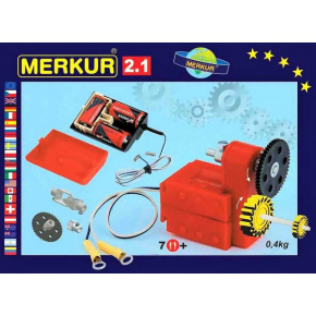 MERKUR - Stavebnice MERKUR - Zestaw konstrukcyjny Merkur 2.1 Silnik elektryczny