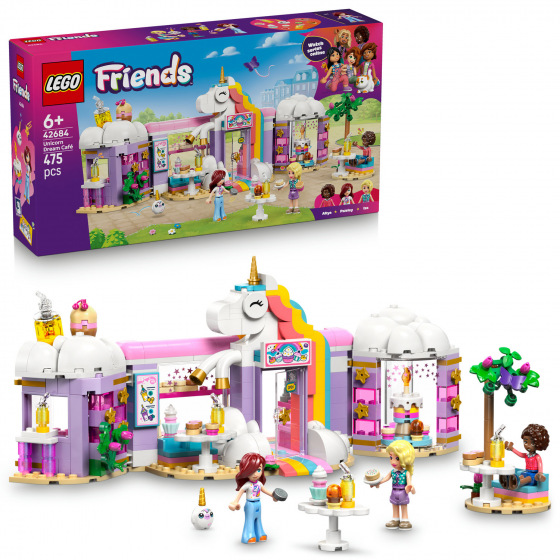 LEGO Friends 42684 Snová kavárna s jednorožcem