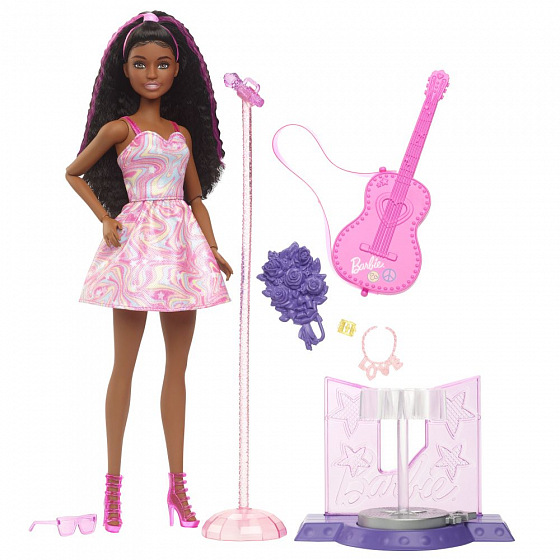 Mattel Barbie PANENKA V POVOLÁNÍ - POPOVÁ HVĚZDA