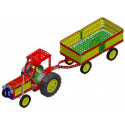 MERKUR - Stavebnice Merkur Farmer Set, 341 dílů, 20 modelů