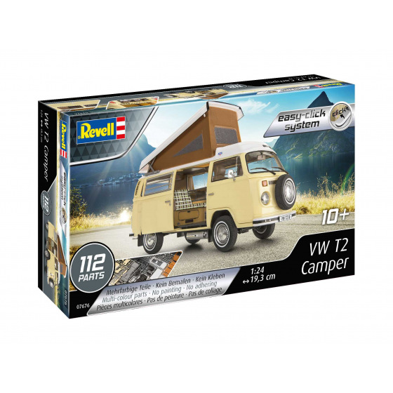 Revell EasyClick auto 07676 - VW T2 Camper (1:24)