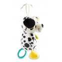 NICI MFN plyš Dalmatin na zavěšení s hracím strojkem, 18cm