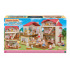 Sylvanian Families 5716 Patrový dům s červenou střechou a se světly, nový