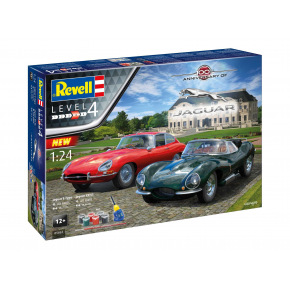 Revell Gift-Set auta 05667 - "100 Years Jaguar" (1:24)