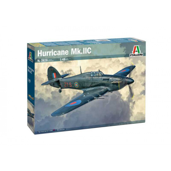 Italeri Modellbausatz Flugzeug 2828 - Hurricane Mk.II C (1:48)