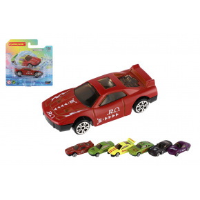 Teddies Auto měnící barvu kov/plast 7cm na volný chod 6 druhů