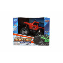 Auto RC Off-Road terénní plast 14cm na baterie 27MHz 2 barvy v krabičce 16x12x10cm