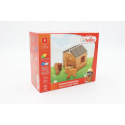 Stavebnice Teifoc Malá stáj v krabici 18x15x8cm