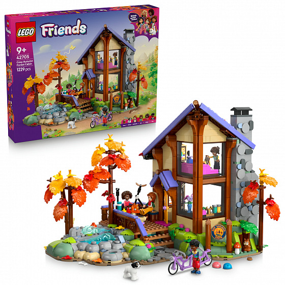 LEGO® Friends 42705 Gemütliche Hütte im Herbstwald