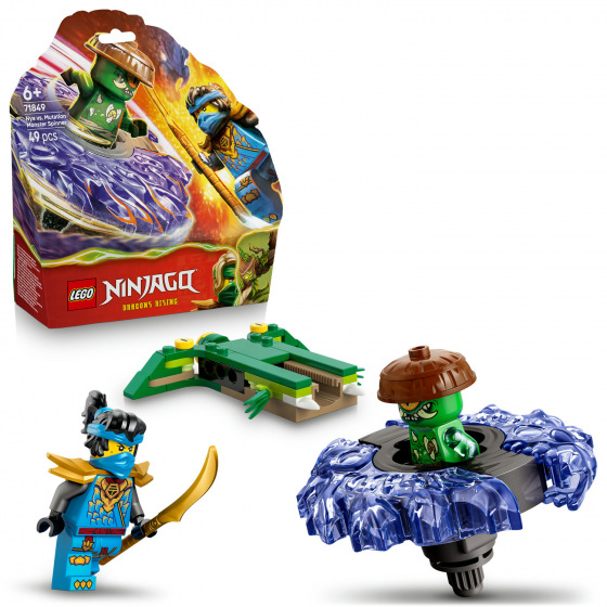 LEGO NINJAGO® 71849 Nya vs. spinner zmutované příšery
