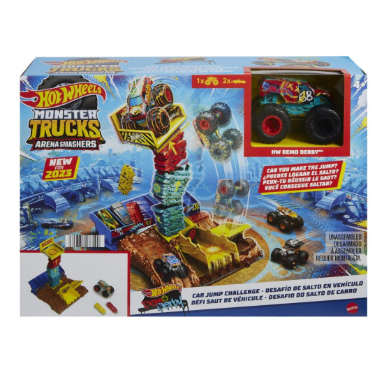 Hot Wheels MONSTER TRUCKS ARENA: ASST SEMIFINÁLNA HRACIA SADA