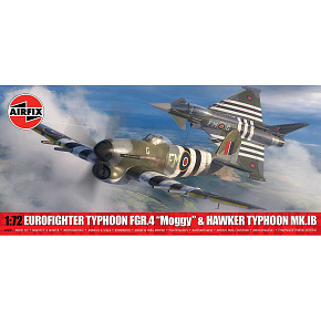 Classic Kit letadla A40001 - Eurofighter Typhoon FGR.4 (FMOG) + Hawker Typhoon Mk.Ib (Twin Pack) (1:72) Classic Kit letadla A40001 - Eurofighter Typhoon FGR.4 (FMOG) + Hawker Typhoon Mk.Ib (Twin Pack) (1:72)
