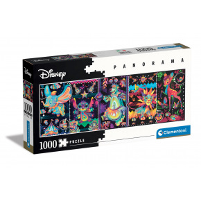 Clementoni Puzzle 1000 dílků panorama - Disney Joys
