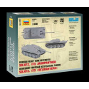 Zvezda Wargames (WWII) Militär 6183 - Sd.Kfz.173 Jagdpanther Deutscher Schwerer Jagdpanzer (1:100)