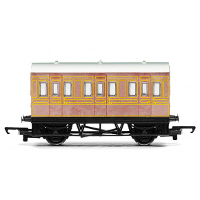 Wagon pasażerski HORNBY RAILROAD R4674 - 4-kołowy wagon LNER