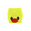 Teddies Kinderregenmantel Ente Größe 110-120cm gelb im Beutel 23x25cm