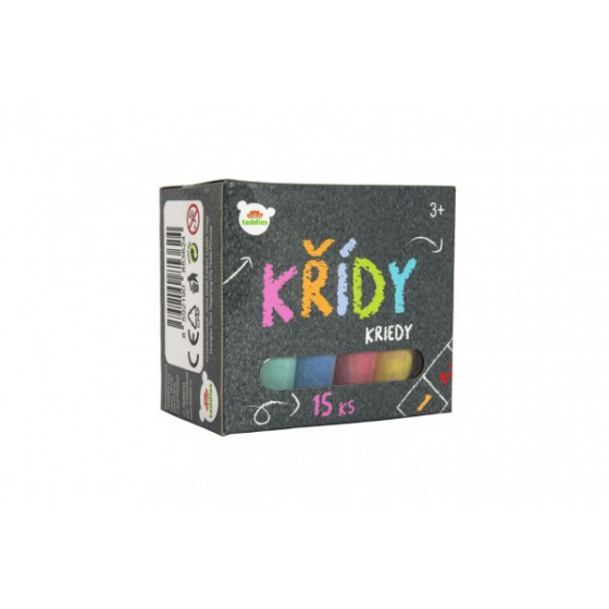 Rappa Křídy barevné v krabičce 15 ks