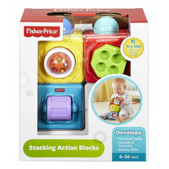 Fisher Price AKČNÍ KOSTKY DHW15