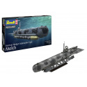 Revell Plastic ModelKit ponorka 05187 - German Midget Submarine Type Molch (1:72)