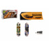 Teddies Skateboard prstový skrutkovací 2ks plast 10cm s rampou s doplnkami 2 farby v krabičke 35x9x18cm