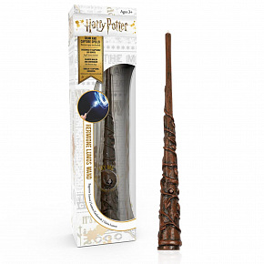 Kouzelnická hůlka Hermiona svítící 21cm Harry Potter na baterie v krabici 6,5x24,5x4cm