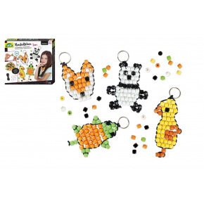 Lena Kreativní sada Vytvoř si svůj přívěsek Maskoti zvířátka v krabičce 18,5x17cm