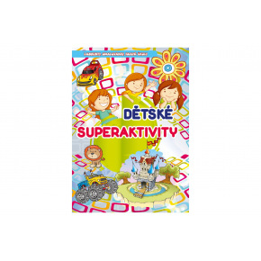 Książka o superaktywności dla dzieci wersja CZ 20x28,5cm