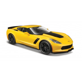 Maisto - 2015 Corvette Z06, žltá, 1:24