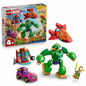 LEGO® Disney Junior Marvel 11211 Loki vs. Iron Manov tím