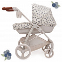Five O Nine Crew Bella 2in1 Doll Pram, Blueberry