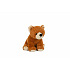 Teddies Miś brunatny siedzący pluszowy 13x19cm wypełniony kuleczkami 0m+
