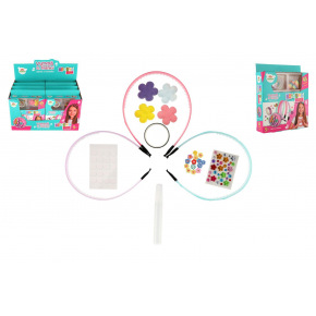 Teddies Kreativní sada Vytvoř si čelenku 2 druhy