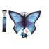 Teddies Drache fliegender Schmetterling Nylon 100x70cm in Stoffbeutel 11x58x2cm