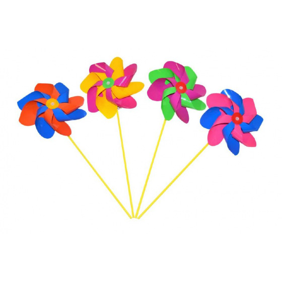 Wiky Větrník 52 cm průměr 20cm asst 3 barvy