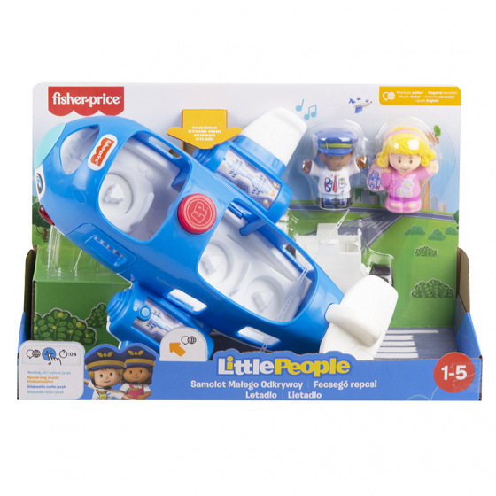Fisher Price Letadlo CZ/SK/ENG/HU/PL