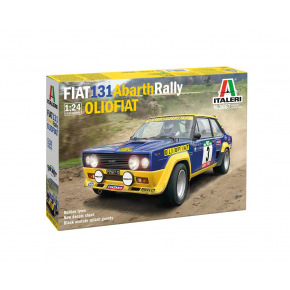 Italeri Model Kit auto 3667 - FIAT 131 Abarth Rally OLIO FIAT (1:24)