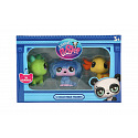 Teddies Figurka 3 sztuki Littlest Pet Shop gumka w pudełku