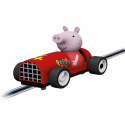 Carrera Autodráha Carrera First Prasátko Peppa/Peppa Pig 2,4m plast +2 auta na bat. v krabici 50x30x7cm