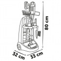 Smoby Vozík pro malou uklízečku s tyčovým vysavačem Rowenta